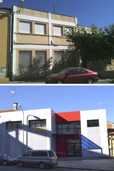 Rehabilitación de edificio para centro de día en la calle Chinarral. Guijuelo